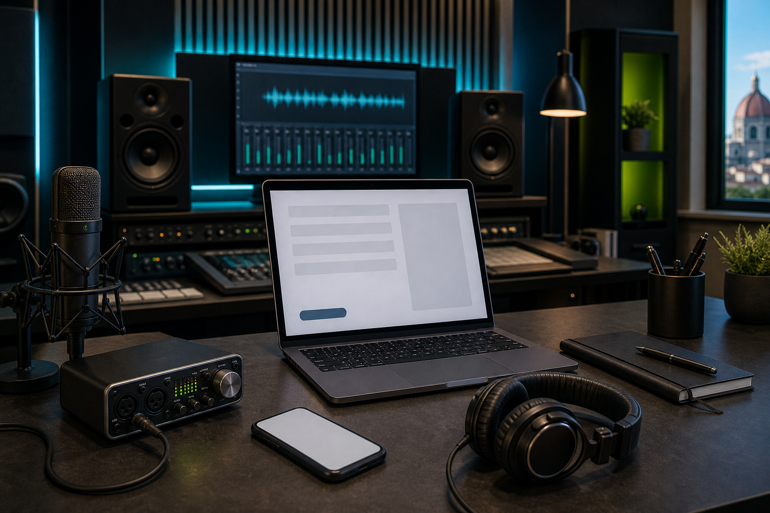 Monitoraggio finale del segnale in fase di mastering